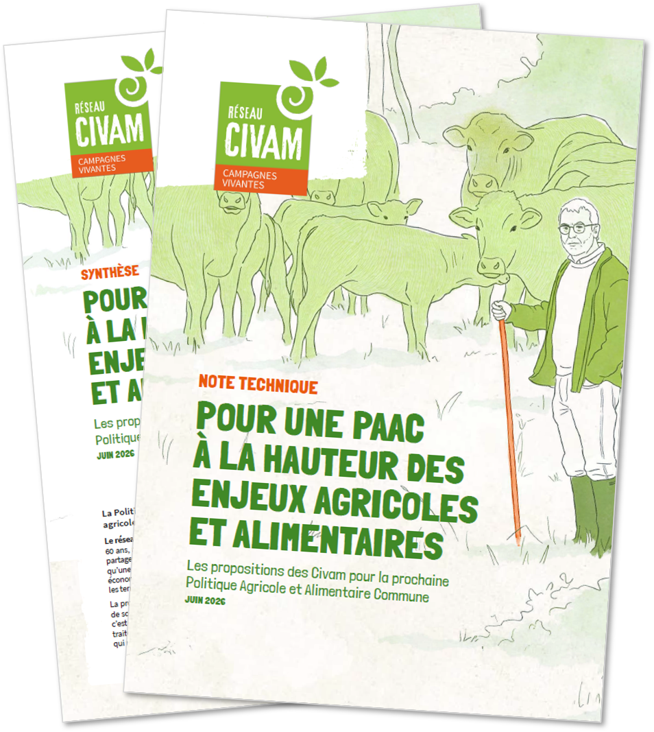Politique Agricole Commune : : le réseau des Civam publie un rapport de préconisations
