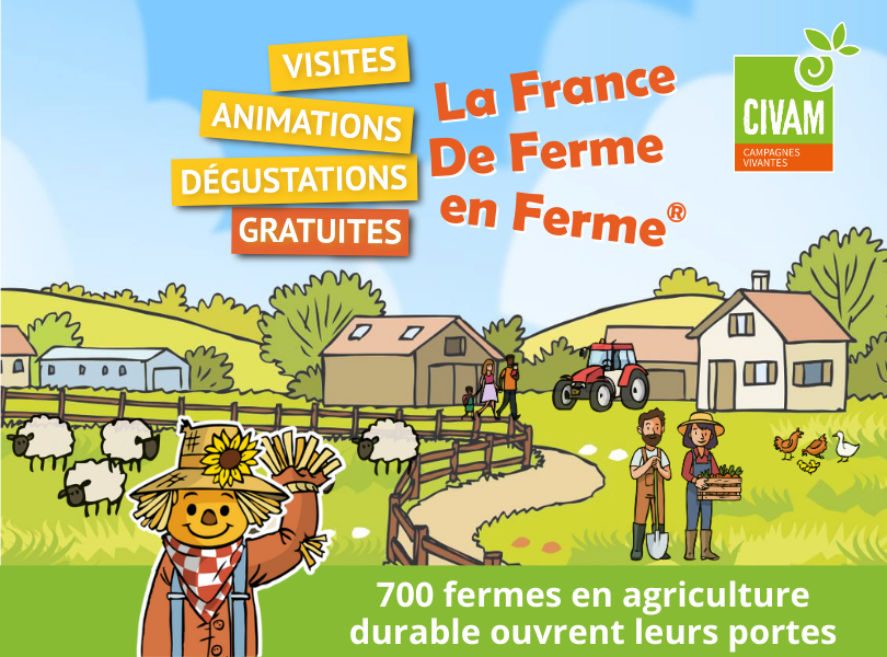 De Ferme en Ferme 2026 : partez à la découverte des fermes, au cœur de notre alimentation